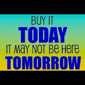 It’s all going to consignment Monday so make me an offer! 😀